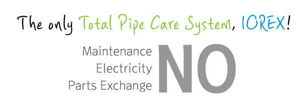 water treatment system rust inhibitor pipe solution iorex IOREX